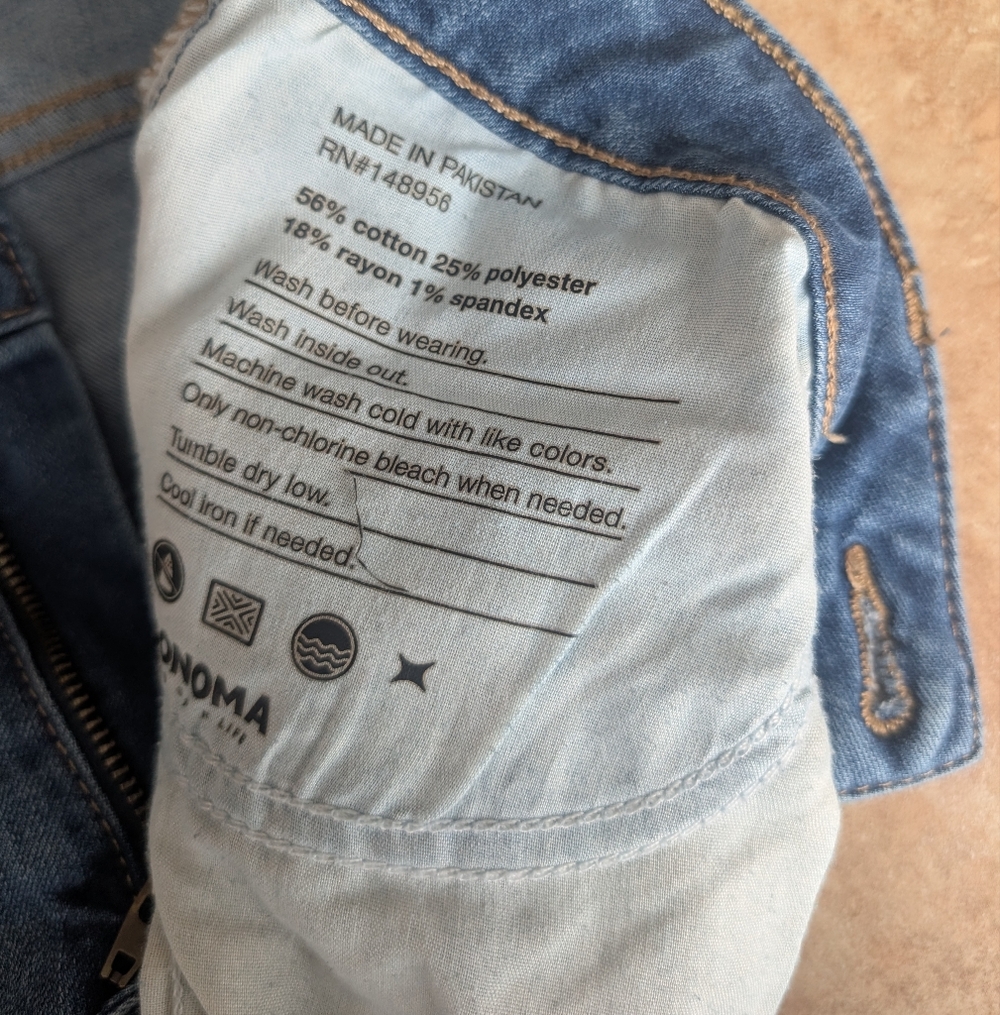 Sonoma Women's Skinny Jeans in Blue - Picture 5 of 7
